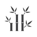 Bamboo sticks for massage glyph icon