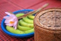 bamboo sticky rice container