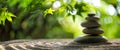 Bamboo and stones zen spa relax concept Royalty Free Stock Photo