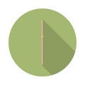 Bamboo straw icon