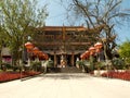 Bamboo temple at Kunming, China