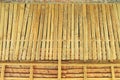 Bamboo and thatch background Royalty Free Stock Photo