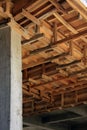 Bamboo/Timber sonstruction site in Bali