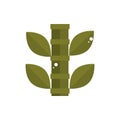 Bamboo tree botanical nature japan icon