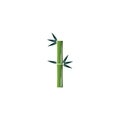 bamboo tree icon Royalty Free Stock Photo