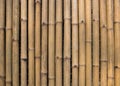 Bamboo wall texture background Royalty Free Stock Photo