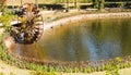 Bamboo water wheel Royalty Free Stock Photo