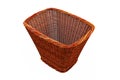 Bamboo Weave Laundry Baskets on a white background 3d render