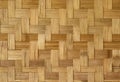 Bamboo weave pattern Royalty Free Stock Photo