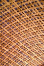 Bamboo Weave Pattern Royalty Free Stock Photo