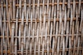 Bamboo weave pattern Royalty Free Stock Photo