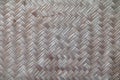 Bamboo Weave texture ancient pattern thai style Royalty Free Stock Photo