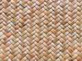 Bamboo weaving pattern art background Royalty Free Stock Photo