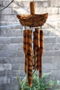 Bamboo Wind Chime Royalty Free Stock Photo