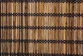 Bamboo wood mat background texture Royalty Free Stock Photo