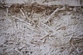 Bamboo wood texture ,Thai handwork white