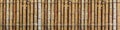 Bamboo wood wide horizontal wall Royalty Free Stock Photo