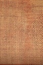 Bamboo Weave texture ancient thai style pattern background Royalty Free Stock Photo