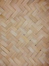 bamboo woven texture pattern background Royalty Free Stock Photo