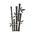 bamboos. Vector illustration decorative design
