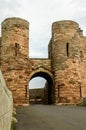 Bamburgh Castle Gatehouse Royalty Free Stock Photo