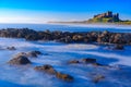 Bamburgh Castle, North East Coast of England Royalty Free Stock Photo