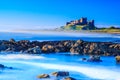 Bamburgh Castle, North East Coast of England Royalty Free Stock Photo