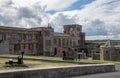 Bamburgh Castle Northern End Northumberland England.