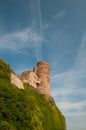 Bamburgh Castle on Northumberland Coast Royalty Free Stock Photo