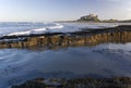 Bamburgh Castle - Northumberland - England Royalty Free Stock Photo