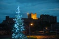 Bamburgh Castle, Northumberland, from the West