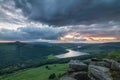 Bamford Edge Sunset Royalty Free Stock Photo