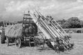 Bamford hay loader Royalty Free Stock Photo