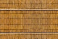 Bamboo fence, japanese bamboo room partition or part of furniture and basketry