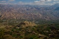 Ancient Bamyan city aerial view, Afghanistan