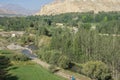 Bamyan valley, hindu kush mountain Royalty Free Stock Photo