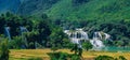 Ban Gioc / Detian Water Falls Royalty Free Stock Photo