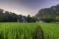 Ban Gioc - Detian waterfall in Cao Bang, Vietnam Royalty Free Stock Photo