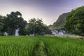 Ban Gioc - Detian waterfall in Cao Bang, Vietnam Royalty Free Stock Photo