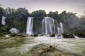 Ban Gioc - Detian waterfall in Cao Bang, Vietnam Royalty Free Stock Photo