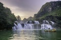 Ban Gioc - Detian waterfall in Cao Bang, Vietnam Royalty Free Stock Photo