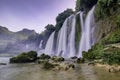 Ban Gioc - Detian waterfall in Cao Bang, Vietnam Royalty Free Stock Photo