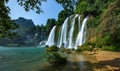 Ban Gioc / Detian WaterFalls Royalty Free Stock Photo