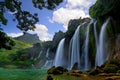 Ban Gioc Waterfall Royalty Free Stock Photo