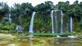 Ban Gioc Waterfall, North Vietnam Royalty Free Stock Photo