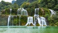 Ban Gioc Waterfall, North Vietnam Royalty Free Stock Photo