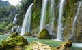 Ban Gioc Waterfall, North Vietnam Royalty Free Stock Photo