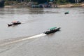 Ban Houei Sai 12/23/2013 ferry crossing of Mekong river from Thailand to Laos