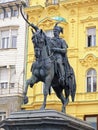 Ban Jelacic statue, Jelacic Square, Zagreb