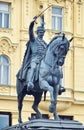 Ban Jelacic statue in Zagreb